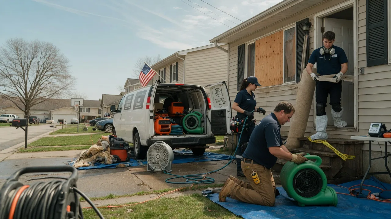 Water Damage Restoration in Sykesville, PA near me